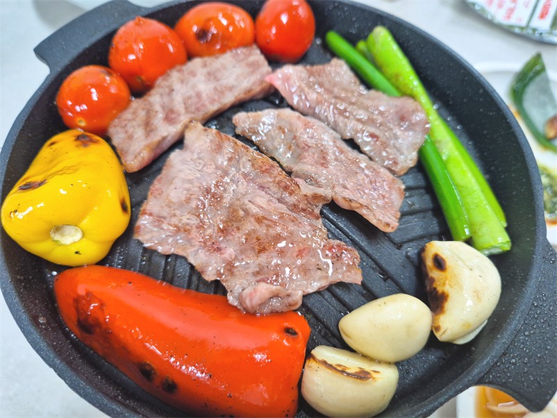 한우 등심 굽기