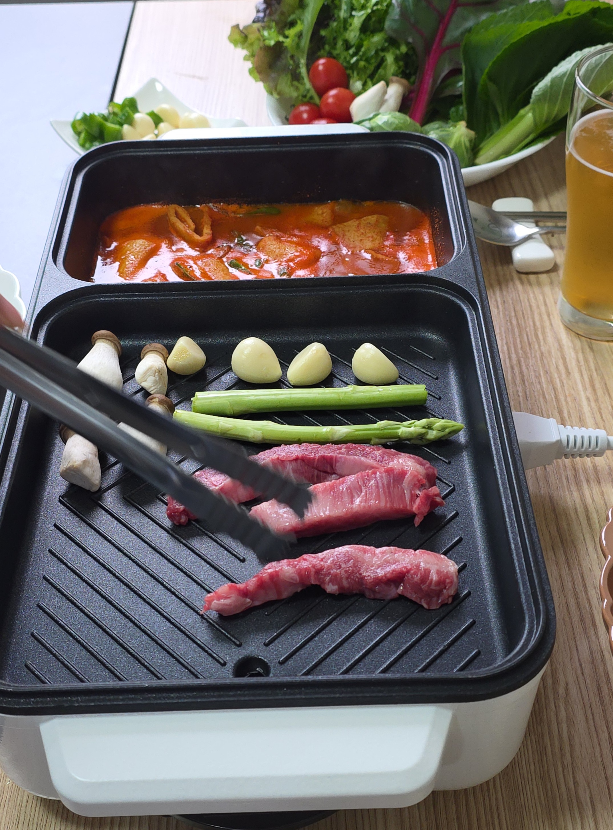 전기 그릴과 오뎅탕