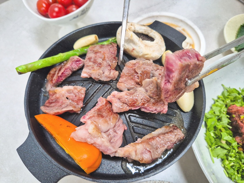 열광한우 패키지 이미지