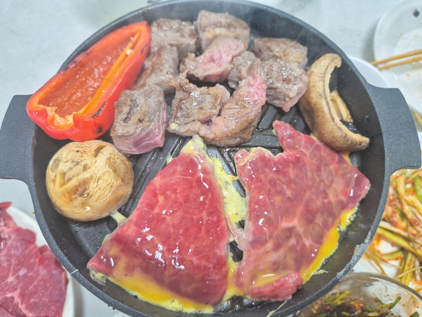 열광한우 요리 이미지